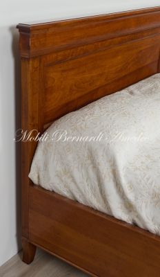 OC288 Letto Matrimoniale In Noce Misura Queen Size 04